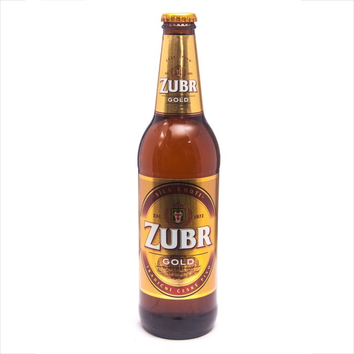 Zubr Gold Lezak / Зубр золотой лежак 0,5 бут.