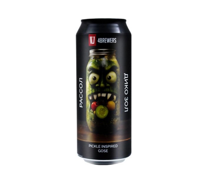 4Brewers Рассол Дико Зол 0,45 бан.