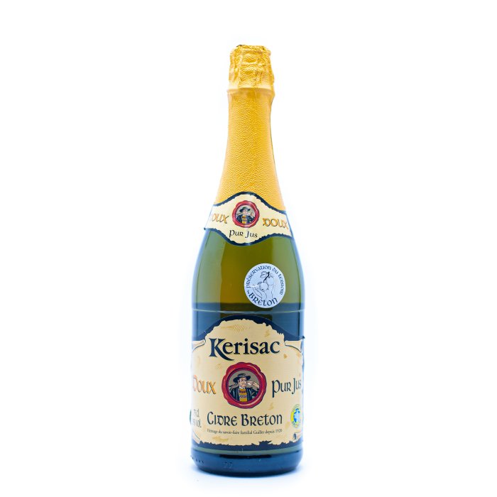 Сидр Kerisac Breton Doux / Бретонский сидр сладкий 0,75 бут.