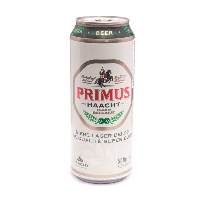 Haacht Primus Brasserie Pale Lager / Хаахт Примус Пивоварня Светлый Лагер  0,5 бан.