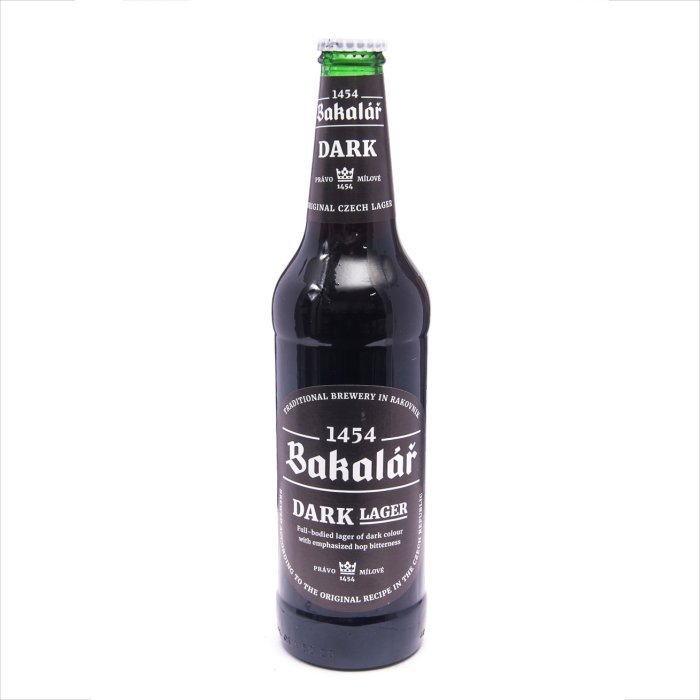 Rakovnik Bakalar Dark Lager / Бакалар тёмный лагер 0,5 бут.