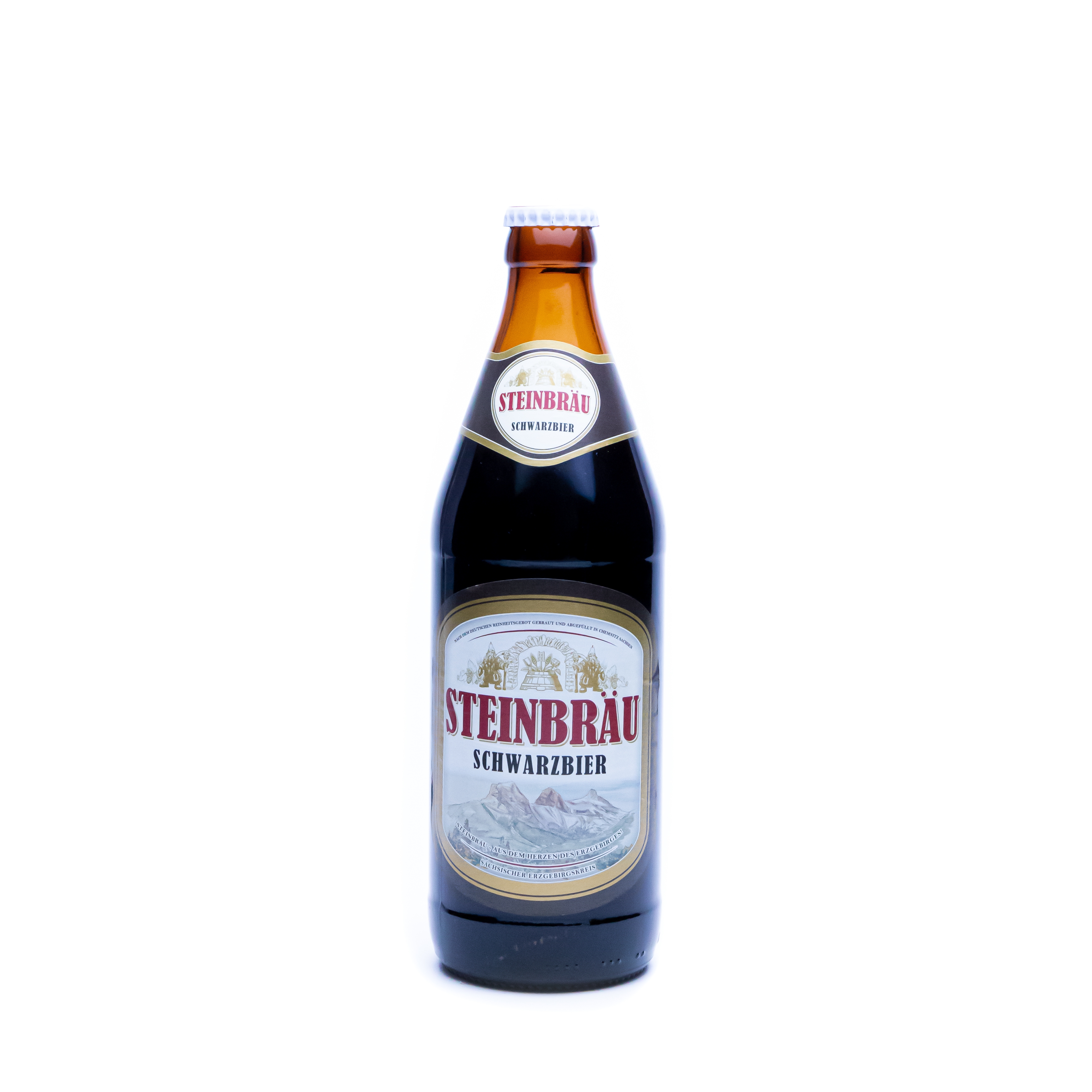 Steinbrau Schwarzbier / Штайнбрау Чёрное пиво 0,5 бут.