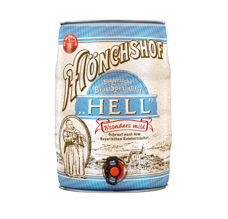 Kulmbacher Monchshof Bayerisch Hell / Кульмбахер Монастырский двор Баварское Светлое 5,0 бан.