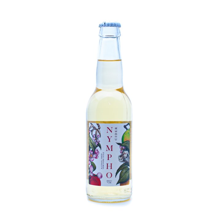 Сидр Rebel Apple Nympho / Мятежное яблоко Нимфоманка 0,33 бут., б/а