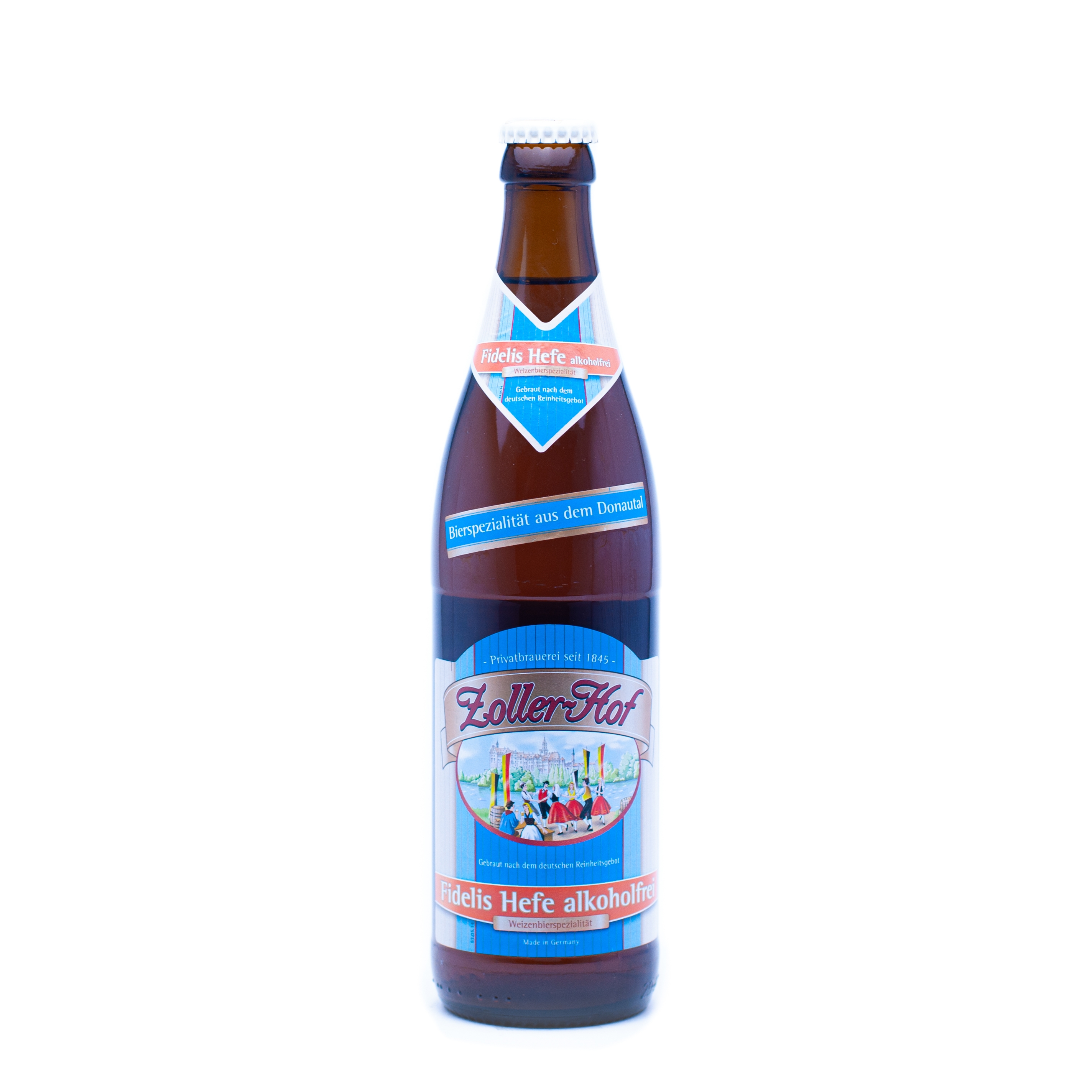 Zoller Hof Fidelis Hefe Alkoholfrei 0,5 бут., б/а