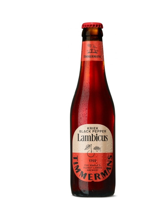 Timmermans Kriek Black Pepper Lambicus / Тимерманс Крик Ламбик Вишневый с черным перцем 0,25 бут.