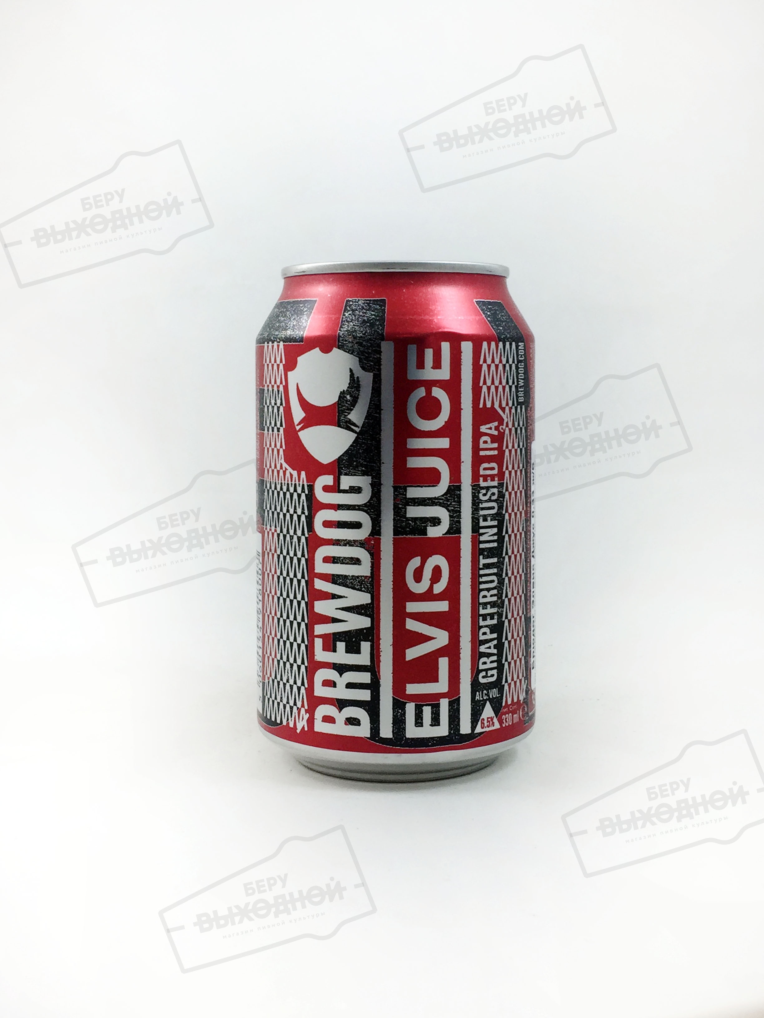 Brewdog Elvis Juice Grapefruit IPA / ИПА грейпфрут Элвис Сок 0,33 бан.