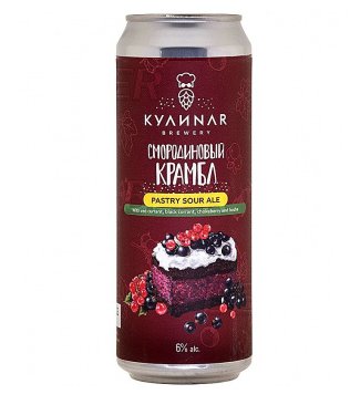 Кулиnar Смородиновый Крамбл 0,45 бан.