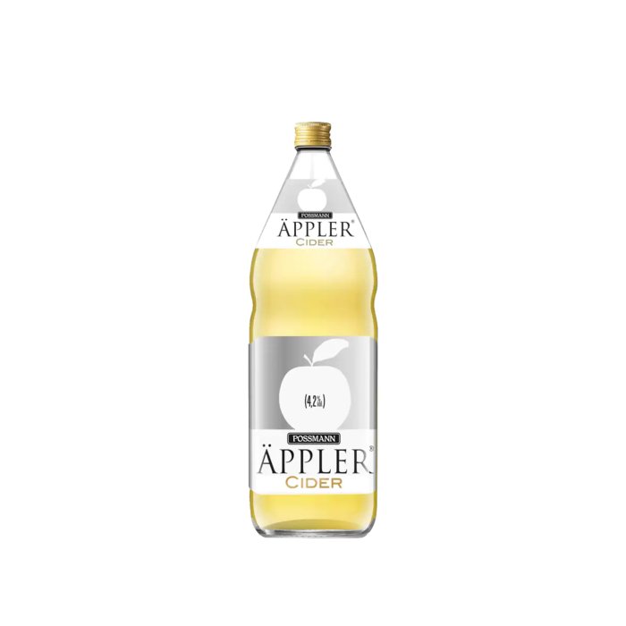 Сидр Possman Appler / Яблочный сидр 1,0 бут.