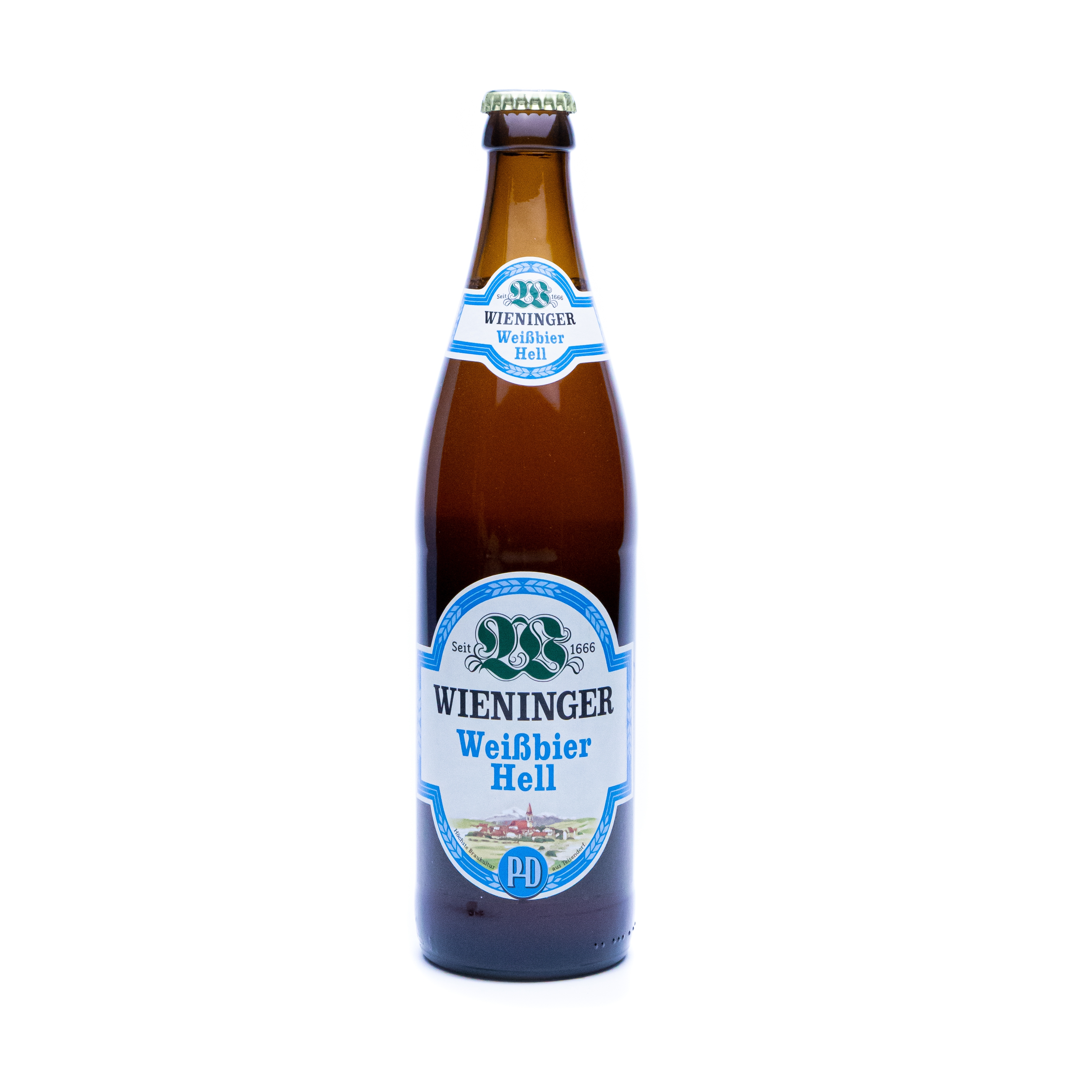 Wieninger Weisbier Hell / Виннингер пшеничное светлое пиво 0,5 бут.