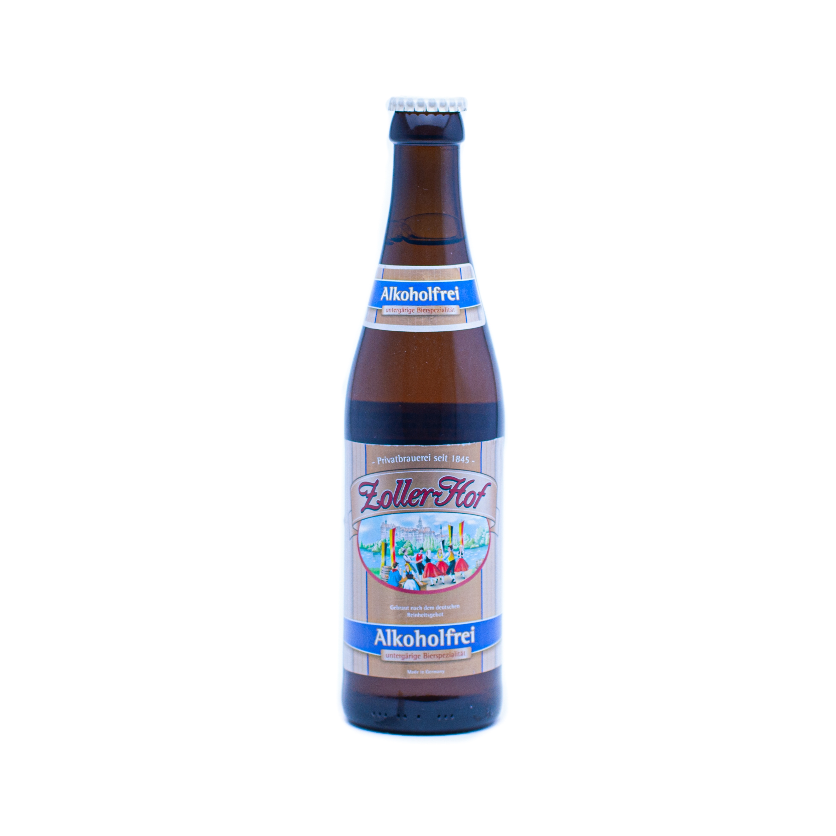 Zoller Hof Alkoholfrei / Безалкогольное пиво 0,33 бут., б/а