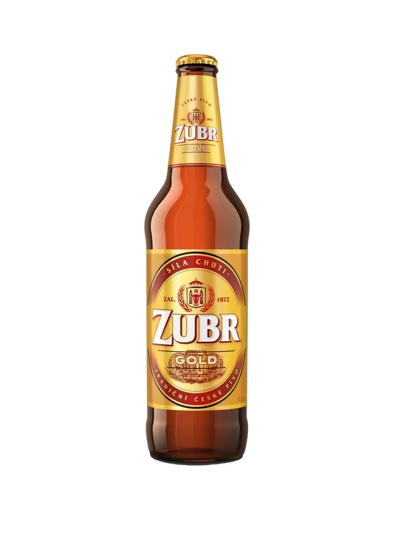 Zubr Gold Lezak / Зубр Золотой Выдержанный 0,5 бан.