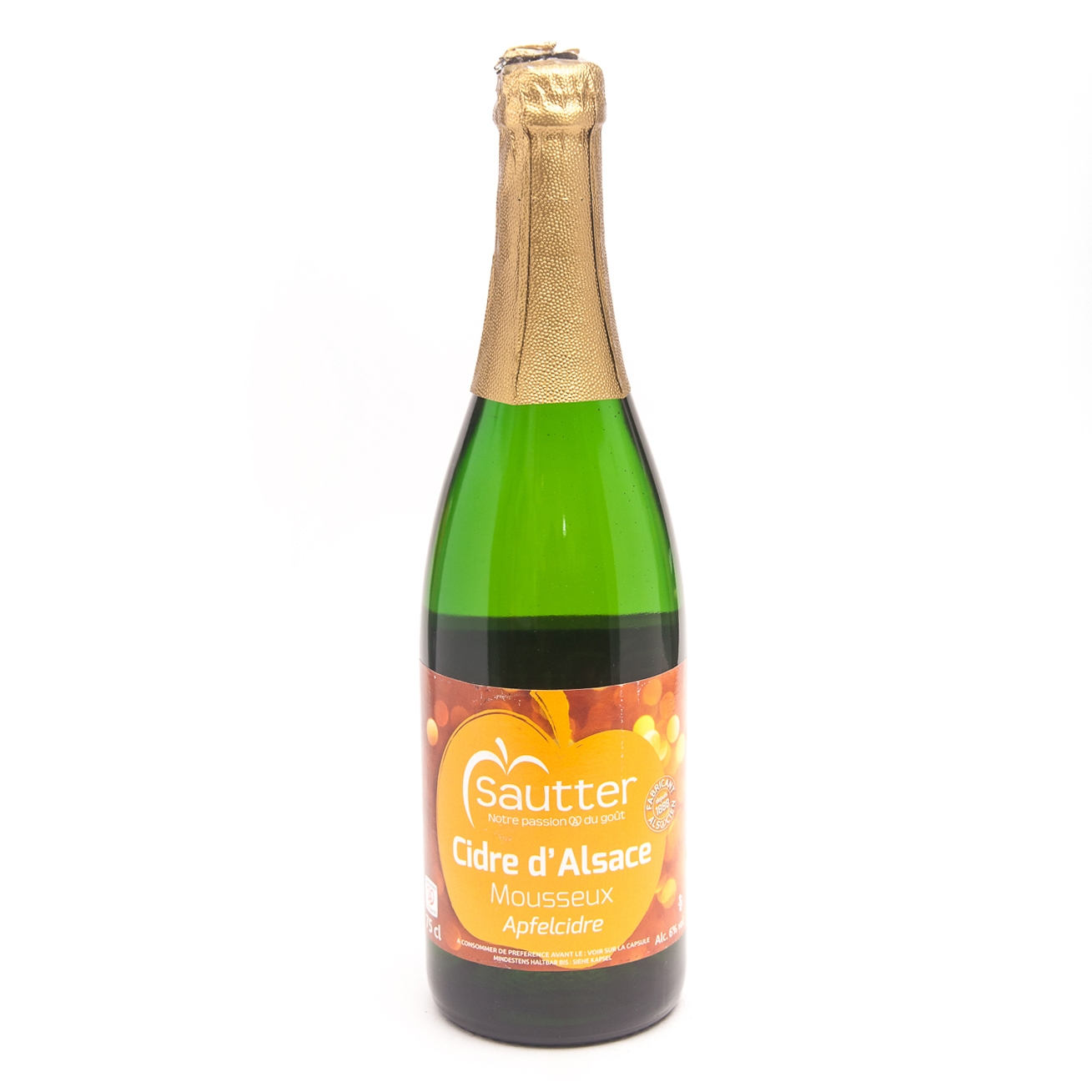 Cidre Sautter d'Alsace Mousseux Dry 0,75 бут.