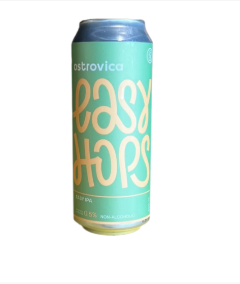Ostrovica Easy Hops / Лёгкое охмелённое пиво 0,45 бан., б/а