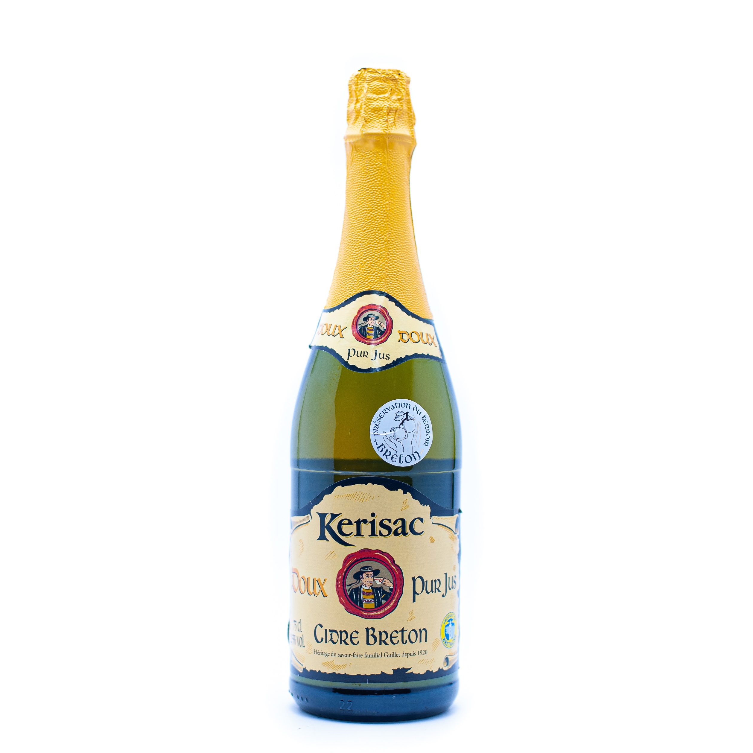 Сидр Kerisac Breton Doux / Бретонский сидр сладкий 0,75 бут.
