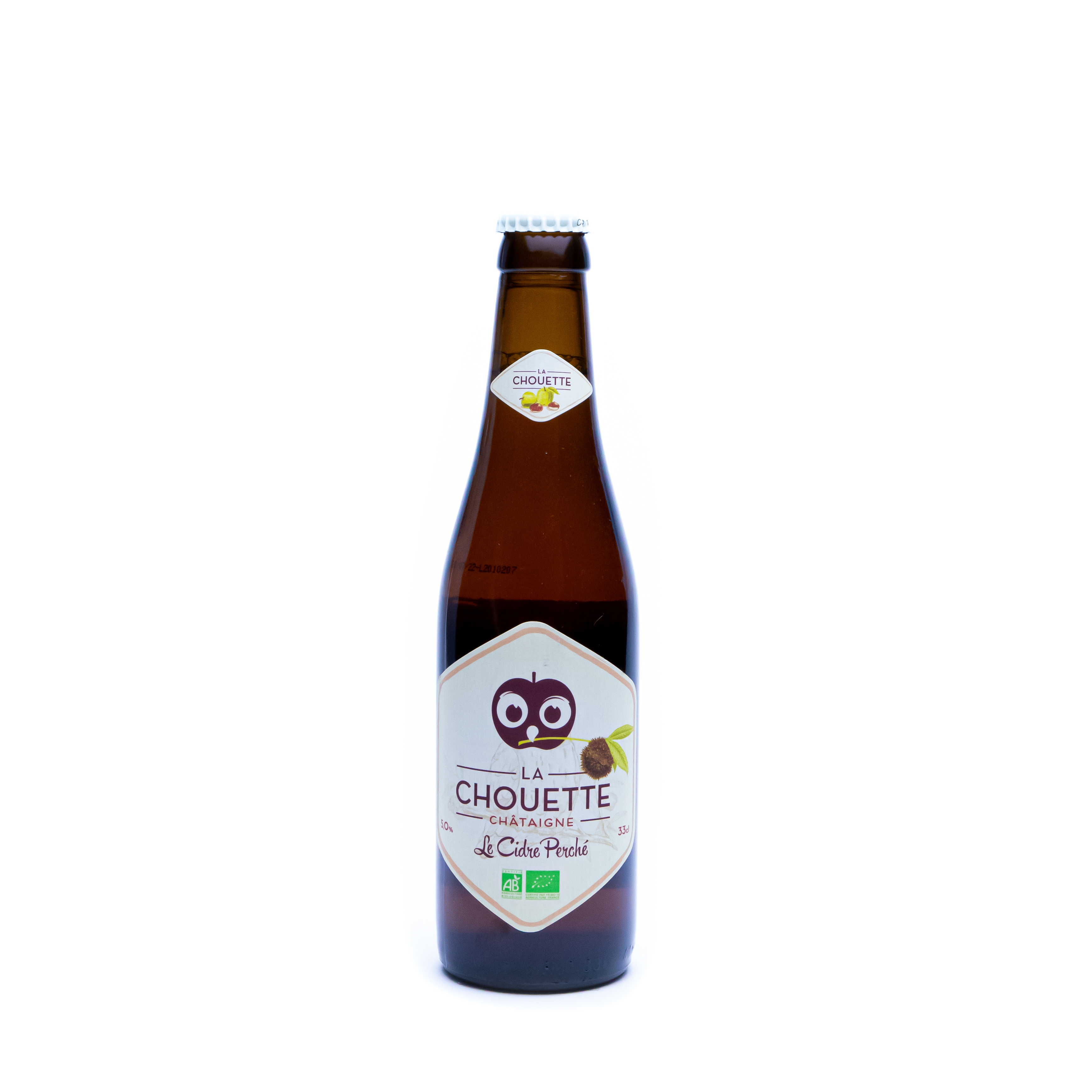 Cider La Chouette Chataigne / Ла Шуэтт каштановый сидр 0,33 бут.
