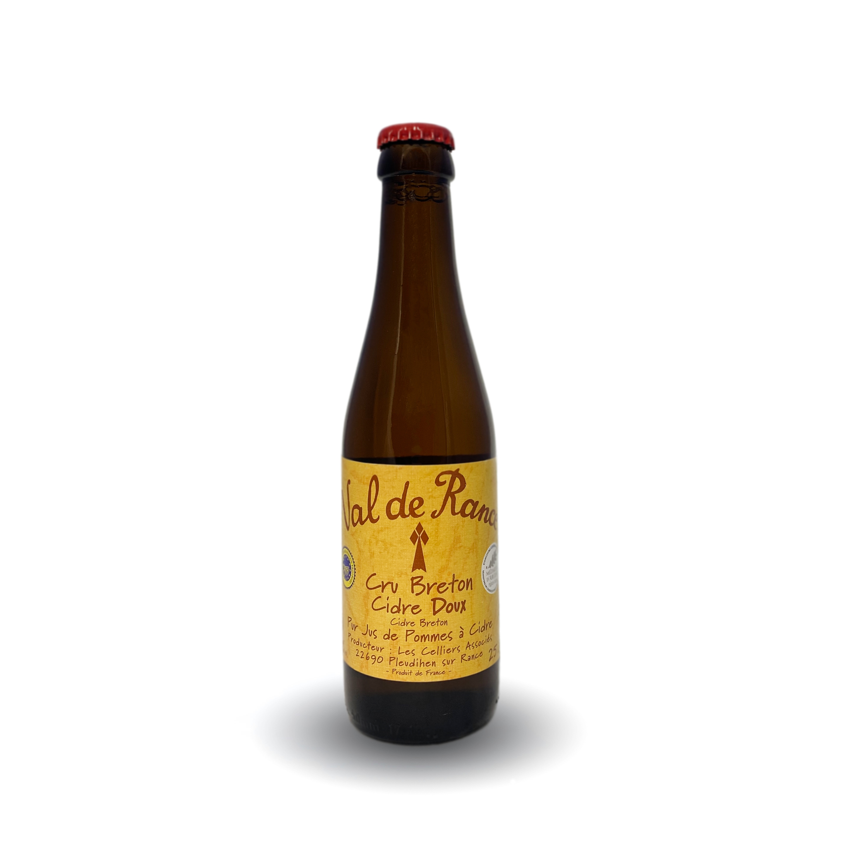 Сидр Val de Rance Bouche Cru Breton Doux / Валь де Ранс крю бретонский сладкий 0,25 бут.