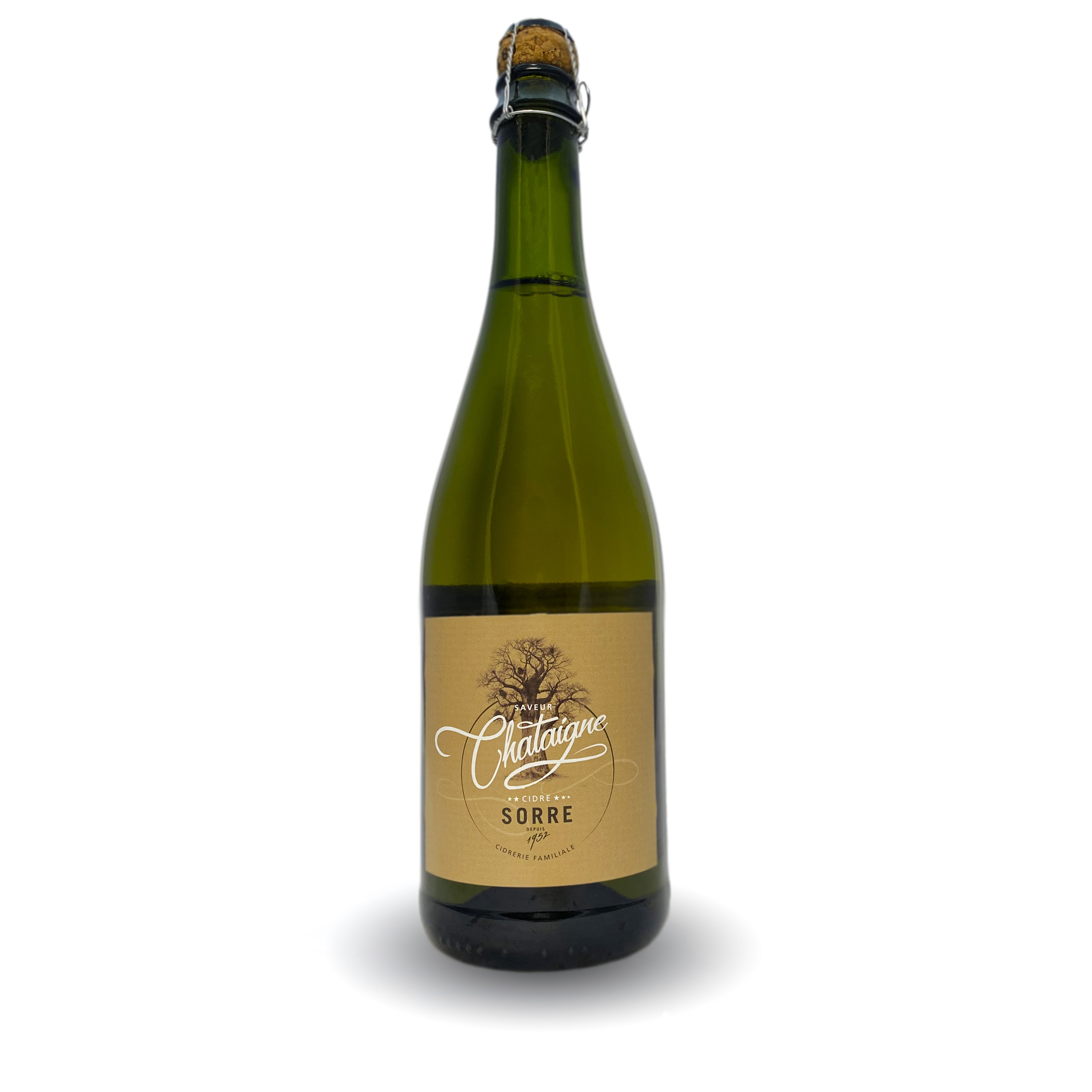 Sorre Le Cidre Saveur Chataigne / Сидр Сорр со вкусом каштана 0,75 бут.
