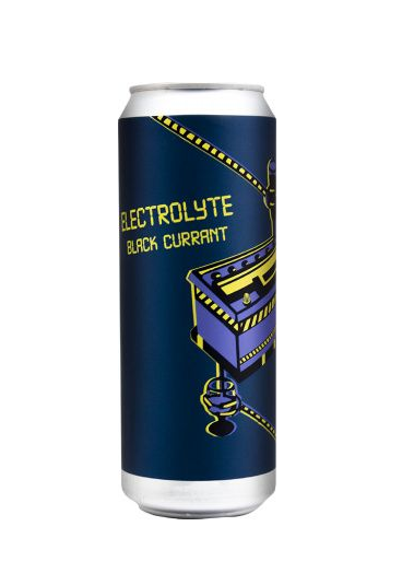 Black Cat Electrolyte Black Currant / Электролит чёрная смородина 0,45 бан.