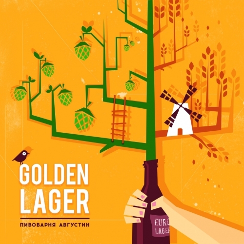 Augustine Golden Lager/ Золотой Лагер  0,45 бан.