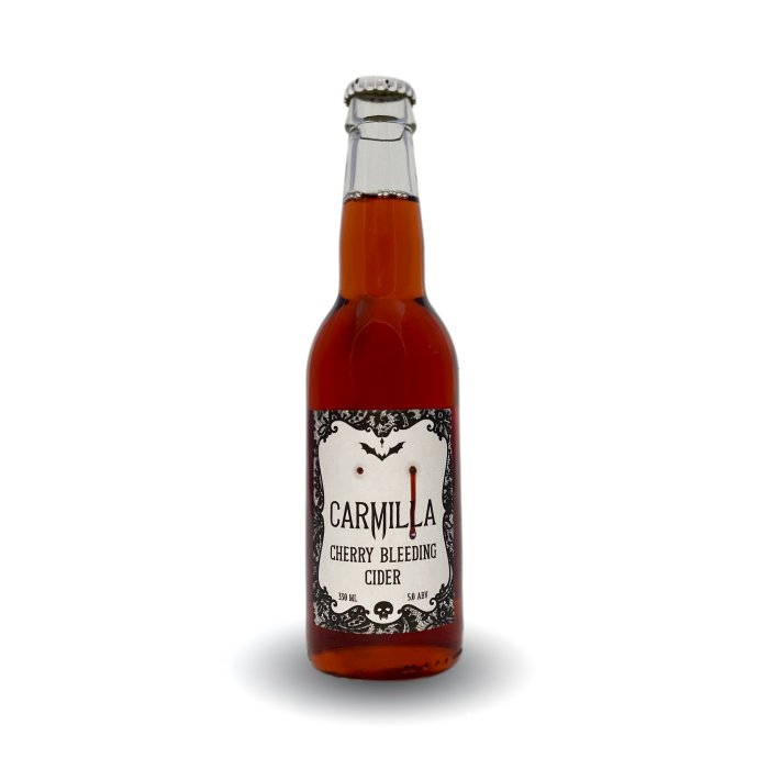 Сидр Rebel Apple Carmilla Сherry / Сидр Мятежное яблоко Кармилла Вишнёвый 0,33 бут.