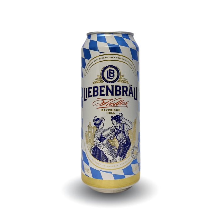 Kaiser Brau Liebenbrau Helles Bayerisch Hell 0,5 бан.