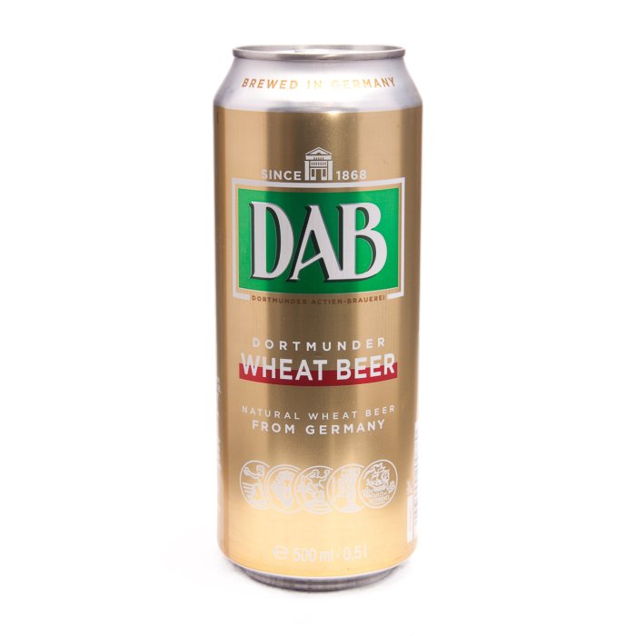Dab Wheat Beer / Даб Пшеничное 0,5 бан.