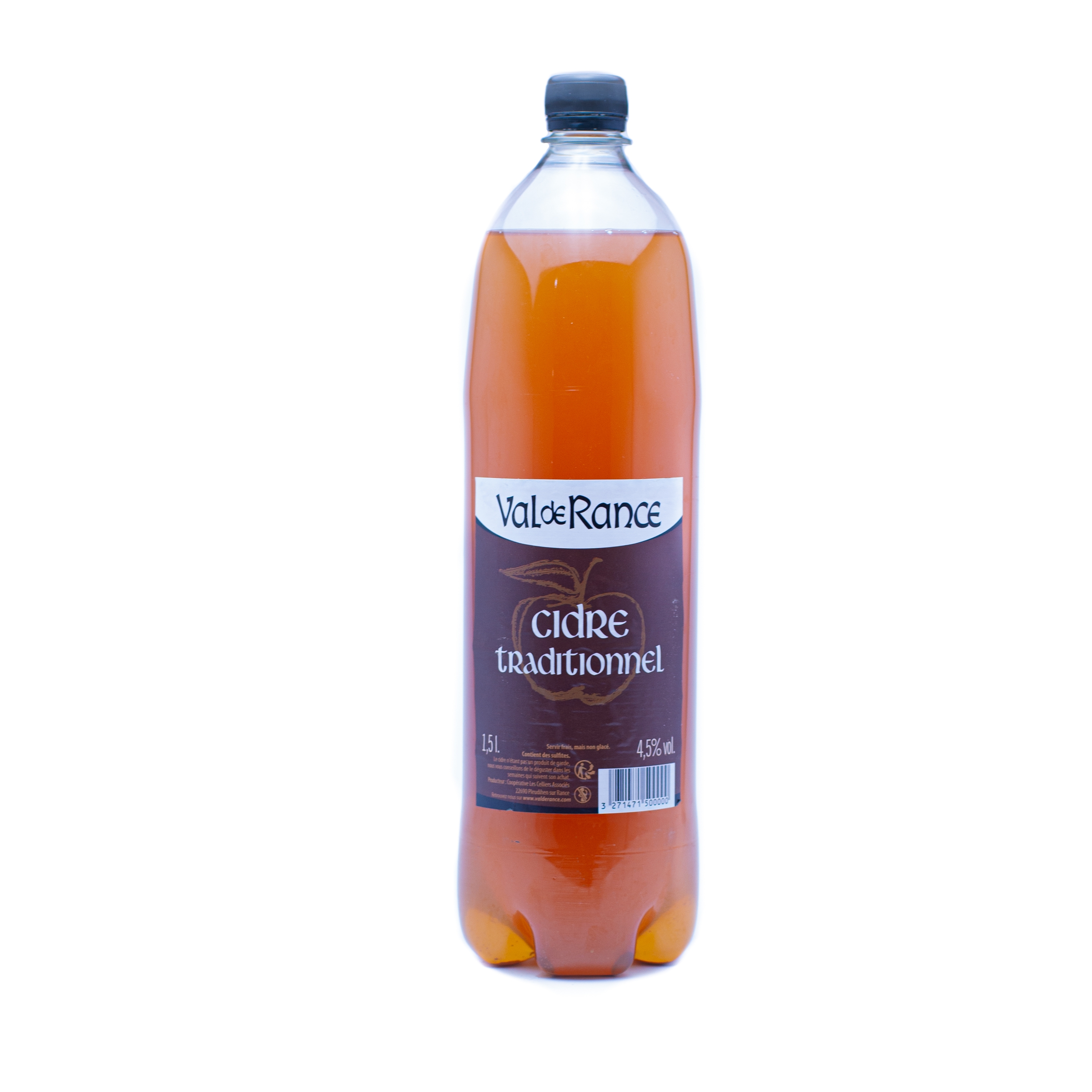 Сидр Val De Rance Cidre Traditionnel Bouche Brut / Сидр Валь де Ранс традиционный брют 1,5 бут.