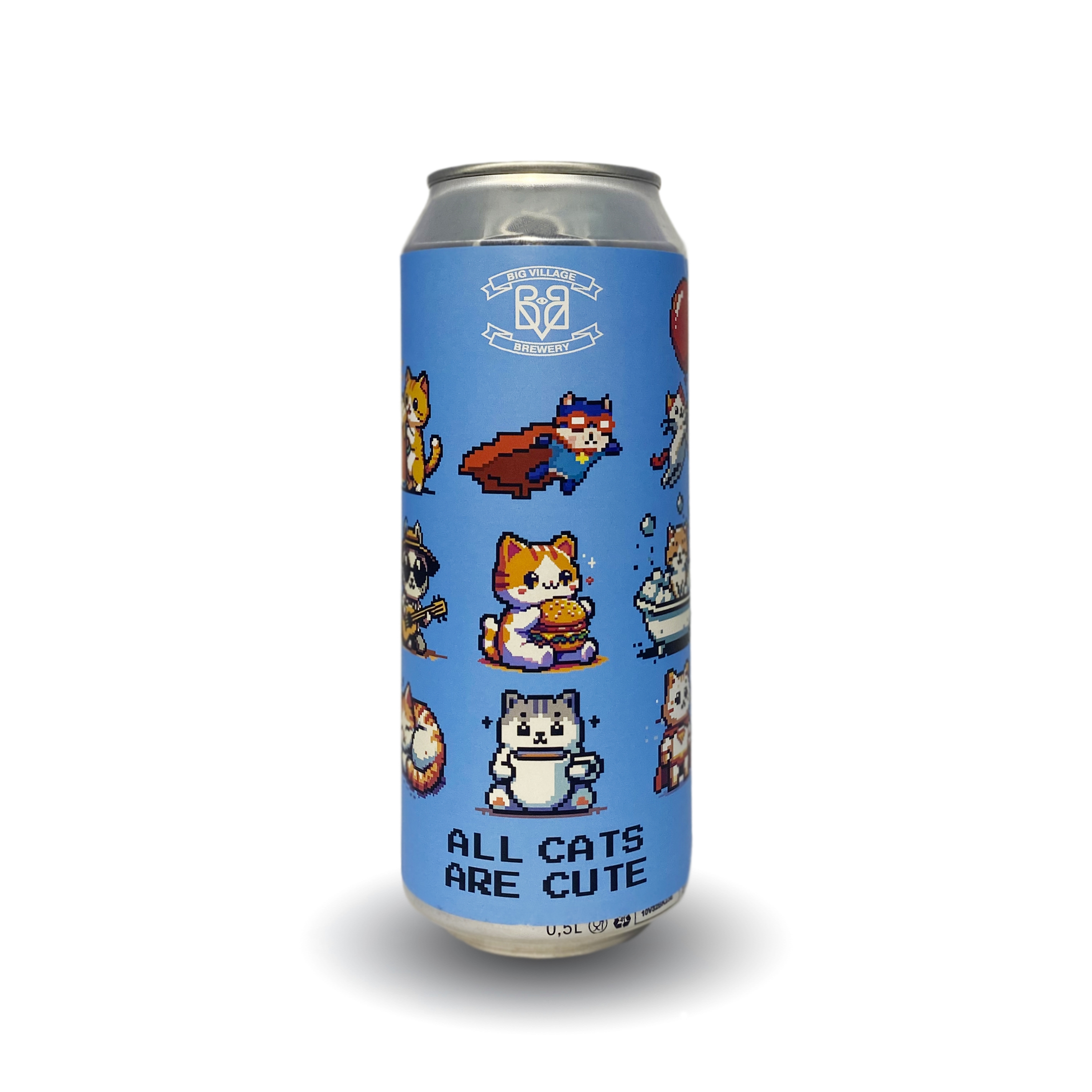 Big Village All Cats Are Cute 0,45 бан.