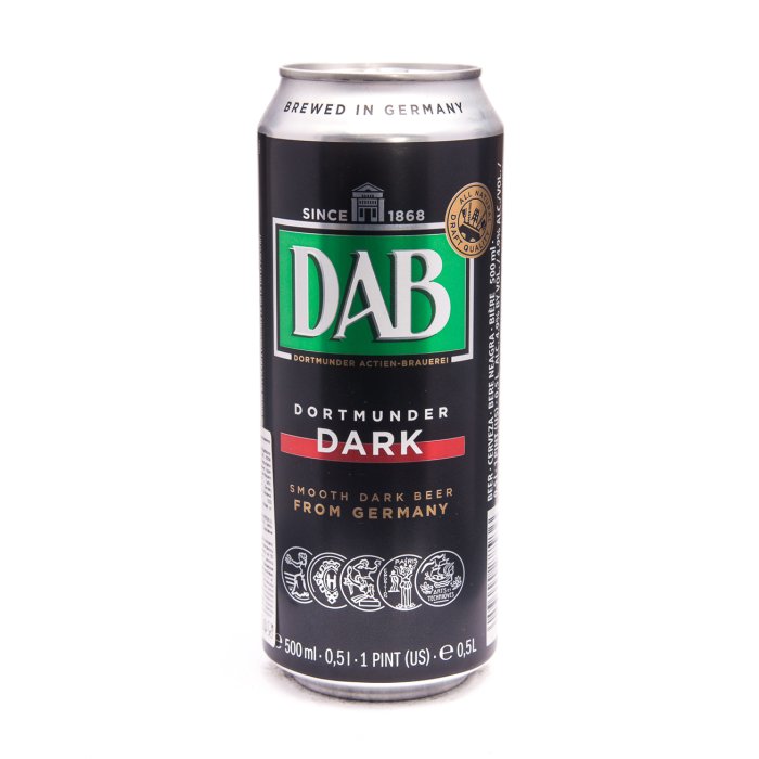 Dab Dark Beer / Даб Тёмное 0,5 бан.