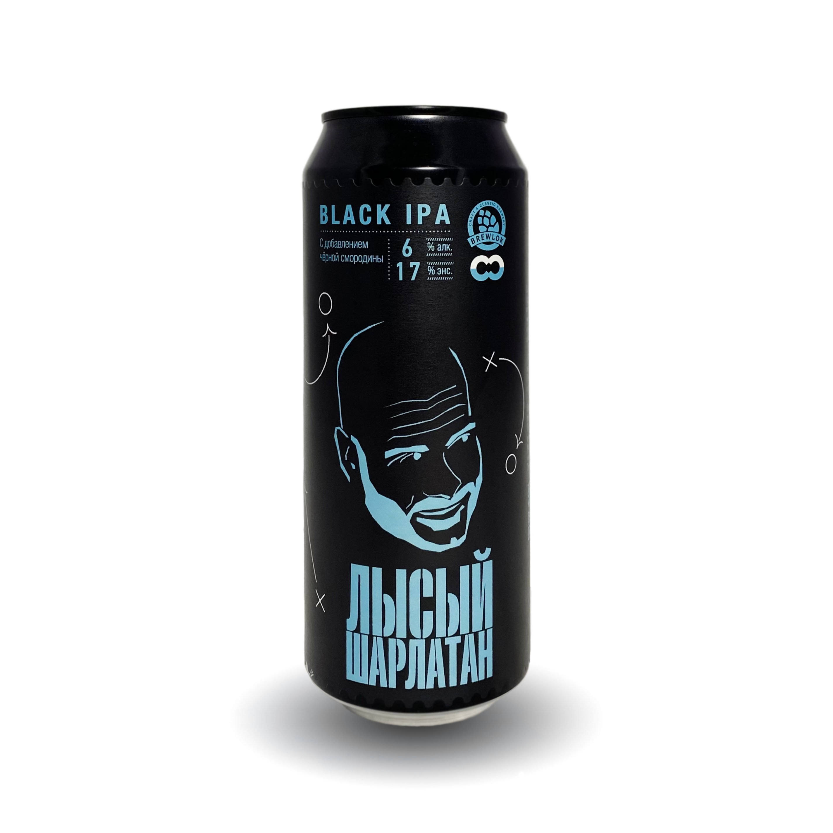 Brewlok Лысый Шарлатан 0,45 бан.