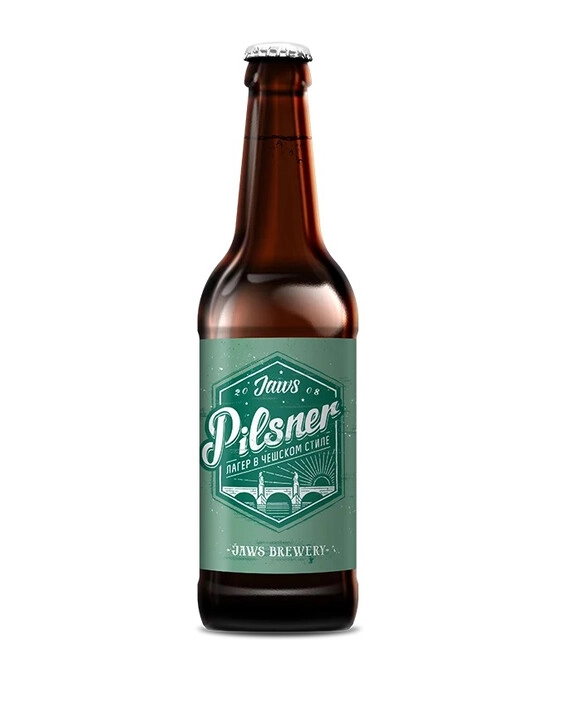 Jaws Pilsner / Пильзнер 0,5 бут.