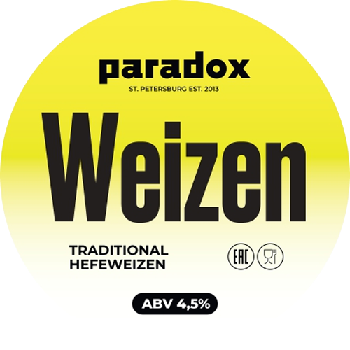 Paradox Weizen / Пшеничное пиво 0,33 бут.