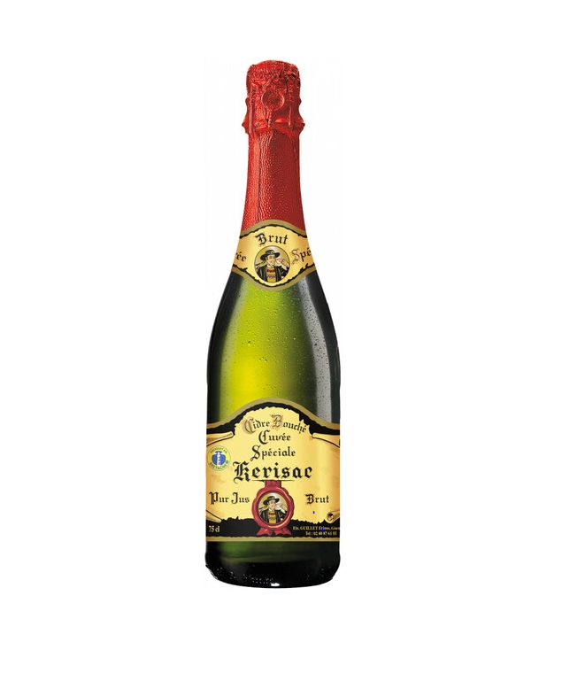 Cidre Kerisac Bouche Cuvee Speciale Brut traditionnel/Сидр традиционный брют кюве спец. 0,75 бут.