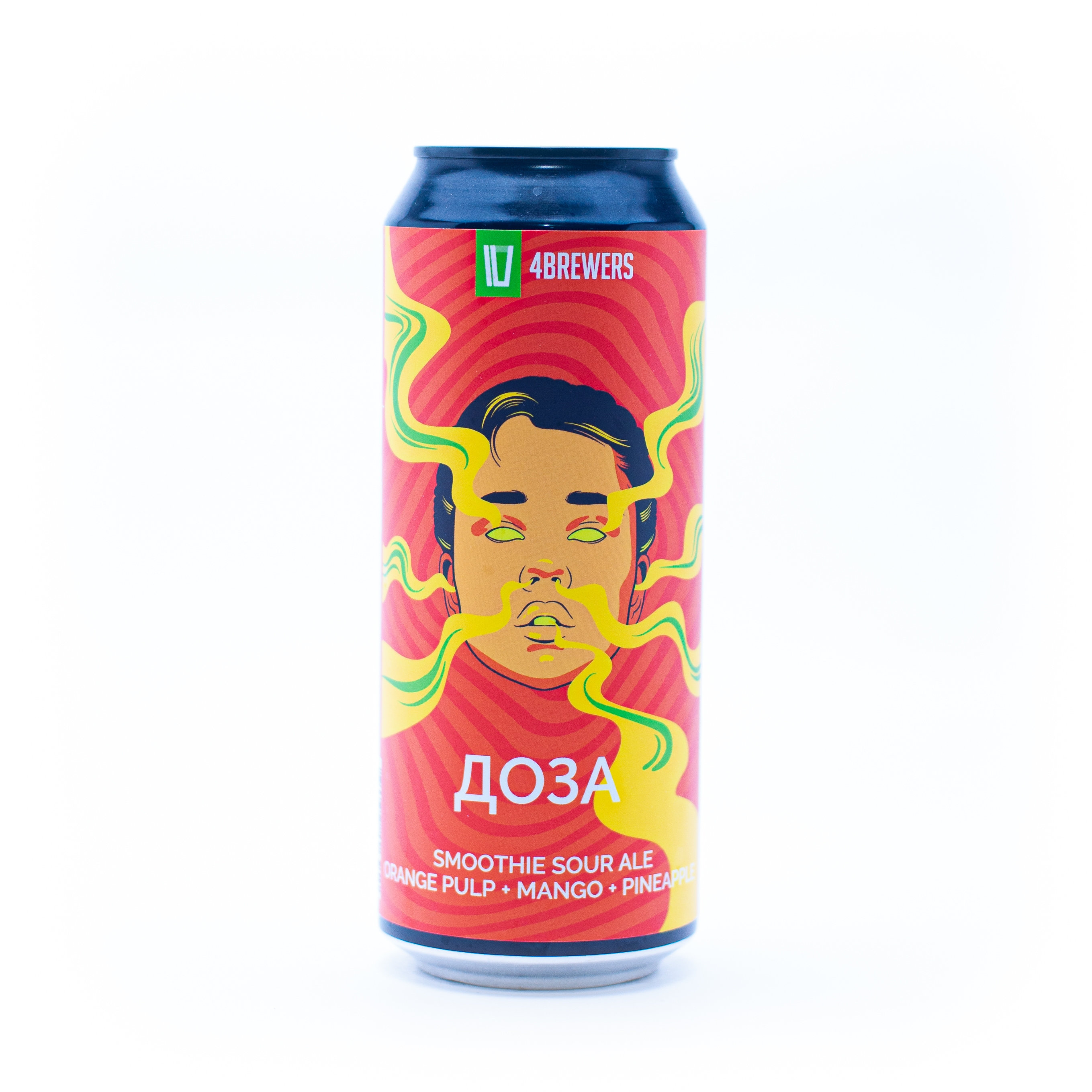 4Brewers Доза Orange Pulp Mango Pineapple 0,45 бан.