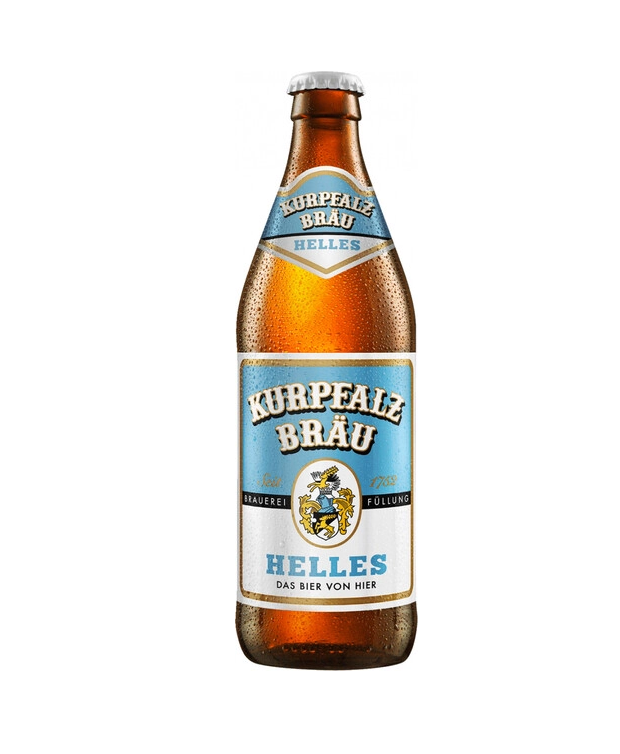 Welde Kurpfalzbrau Helles / Вельде Курпфальцброй Хеллес 0,5 бан.