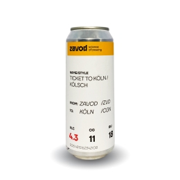 Zavod Ticket to Koln 0,5 бан.