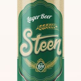 Camel International Beer Co. Steen Lager /  Стин Лагер светлое 0,5 бан.