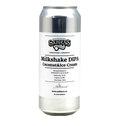 Salden's Milkshake DIPA Coconut Ice Cream / Милкшейк двойной ИПА кокосовое мороженое 0,45 бан.
