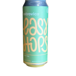 Ostrovica Easy Hops / Лёгкое охмелённое пиво 0,45 бан., б/а