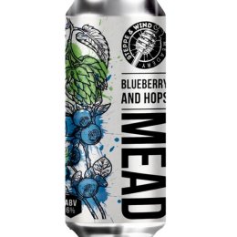 Мёд Steppe&Wind Blueberry Mead / Черничная медовуха 0,45 бан.