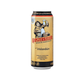 Brauhaus Leikeim Klosterkeller Weizenbier / Монастырское погребное пшеничное пиво 0,5 бан.