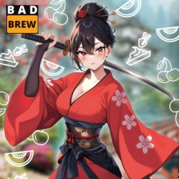 BAD Cherry Melon And Wasabi / Вишня дыня васаби 0,45 бан.