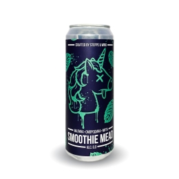 Мёд Steppe&Wind Smoothie Mead Raspberry Black Currant Mint 0,45 бан.