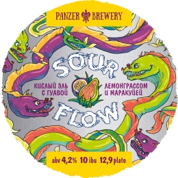 Panzer Sour Flow / Кислый Поток Гуава Маракуйя Лемонграсс
