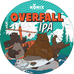 Konix IPA Overfall / Коникс ИПА Коникс Индийский светлый эль Оверфол