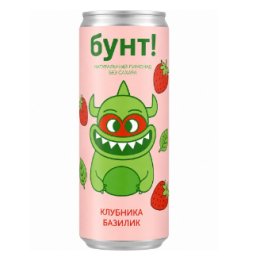 Лимонад 4Brewers Бунт Клубника Базилик 0,33 бан. 