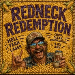 Nuclear Redneck Redemption | Hell Yeah Corn Lager / Искупление реднека О, да! Кукурузный лагер