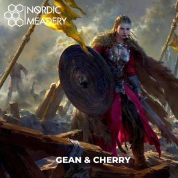 Мёд Nordic Meadery Gean Cherry / Медовуха вишня гин 0,45 бан.