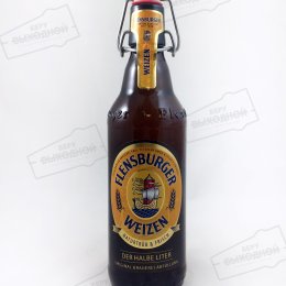 Flensburger Weizen св. 0,5 бут.